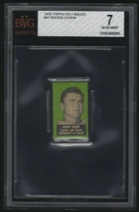 1950 Topps Felt Backs #47 Roger Lehew Beckett BVG NM 7 - Picture 1 of 2