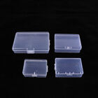 5PCS Transparent Plastic Box Rectangular Battery Storage Box Jewelry Display B g