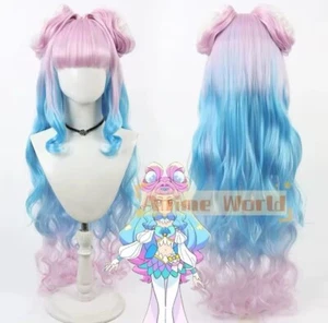 Tropical Rouge PreCure Pretty Cure Laura Cure Lamer Cosplay Wig Synthetic  - Picture 1 of 1