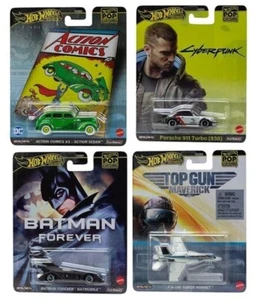 Hot Wheels Pop Culture F 2024 Set of 4 Cars HXD63-956F 1/64 - Picture 1 of 1