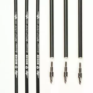 6pcs 30'' Aluminum Arrow Replaceable Tip Arrows Spine500 For Recurve Bow Hunting - Picture 1 of 7
