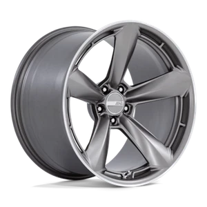 American Racing TTF 20x12 5x115 6mm Matte Anthracite With Machined Lip Wheel - Picture 1 of 2