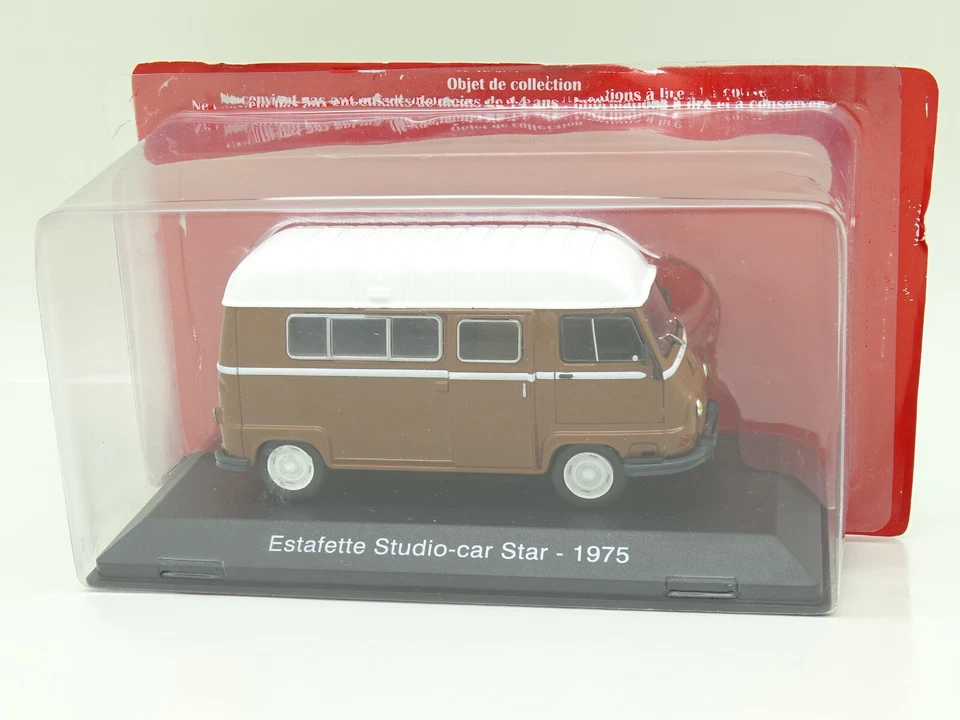 Ixo Presse 1/43 - Camper Renault Estafette Studio Car Star 1975 - Immagine 1 di 1