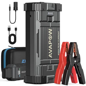 Car Jump Starter, Auto Jump Box with LED Light, USB Quick Charge 3.0 - Picture 1 of 11