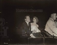 Press Photo Bob Horton and Barbara Ruick at Hollywood Golden Anniversary Event