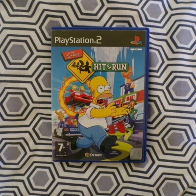 Simpsons: Hit & Run PS2 PAL Edition With Manual - Image 1 of 4