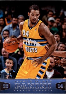 2013-14 Panini Denver Nuggets Basketball Card #32 JaVale McGee