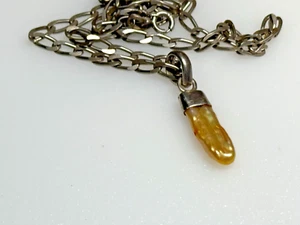 Vintage Sterling Silver Pendant Necklace 925 Jewellery 9.81g - Picture 1 of 8