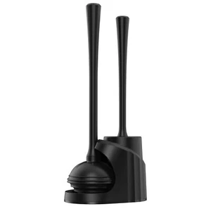 Toilet Brush And Plunger Setplunger And Brush Set With Upgraded Rubber Plungerto - Picture 1 of 7