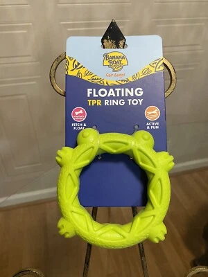 Banana Boat para perros - Juguete flotante TPR - Verde - NUEVO Foto 1 de 4