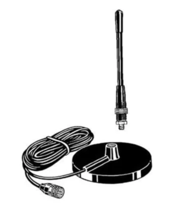 Pocomm PC108M 8 in. Vmt Tuneable Cb Antenna With Magnet Mount - Image 1 of 4