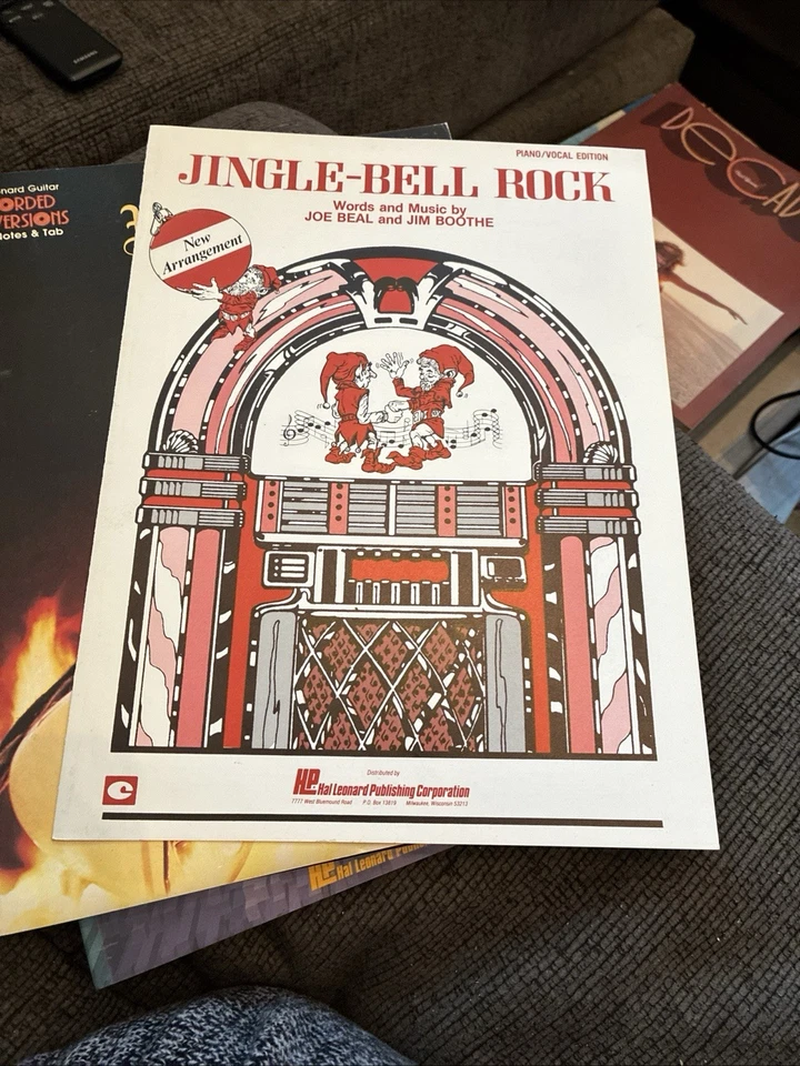 JIngle Bell Rock Piano Voice Sheet Music Beal Booth 1957 Chappell - Image 1 of 1