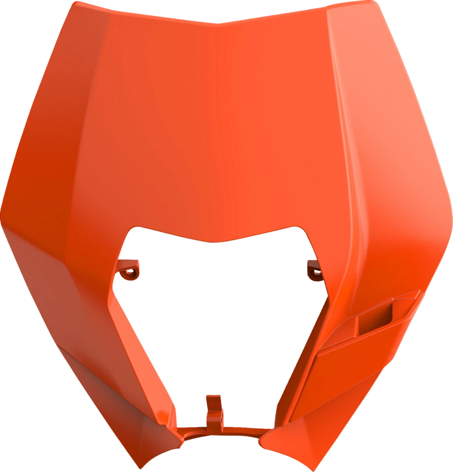 POLISPORT 8666700001 Headlight Mask - Orange 08-13 	KTM	 250 EXC - Image 1 of 1