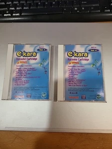 HASBRO E-KARA Karaoke Cartridge Volume 1, 3 and 4 - Picture 1 of 5