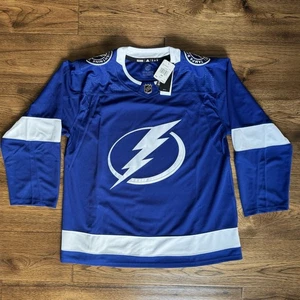 Tampa Bay Lightning Adidas Primegreen Home Authentic Jersey Size 60 (3XL) Royal - Picture 1 of 15