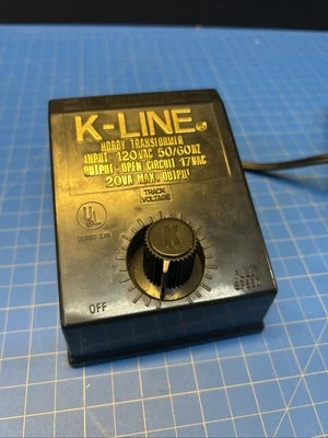 Vintage K-LINE K-950 Model Train Transformer  120V to 0-17Vac Tested - Image 1 of 4
