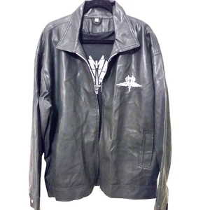 Starship Troopers Black PVC Jacket – XL - Picture 1 of 15
