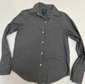 Camicia Chaps Classics No Iron Plaid Twill manica lunga con bottoni XS - Foto 1 di 6