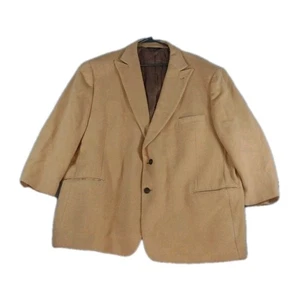 Blazer Paul Fredrick uomo 54R marrone cammello capelli tacca risvolto doppia ventilazione blazer - Foto 1 di 13