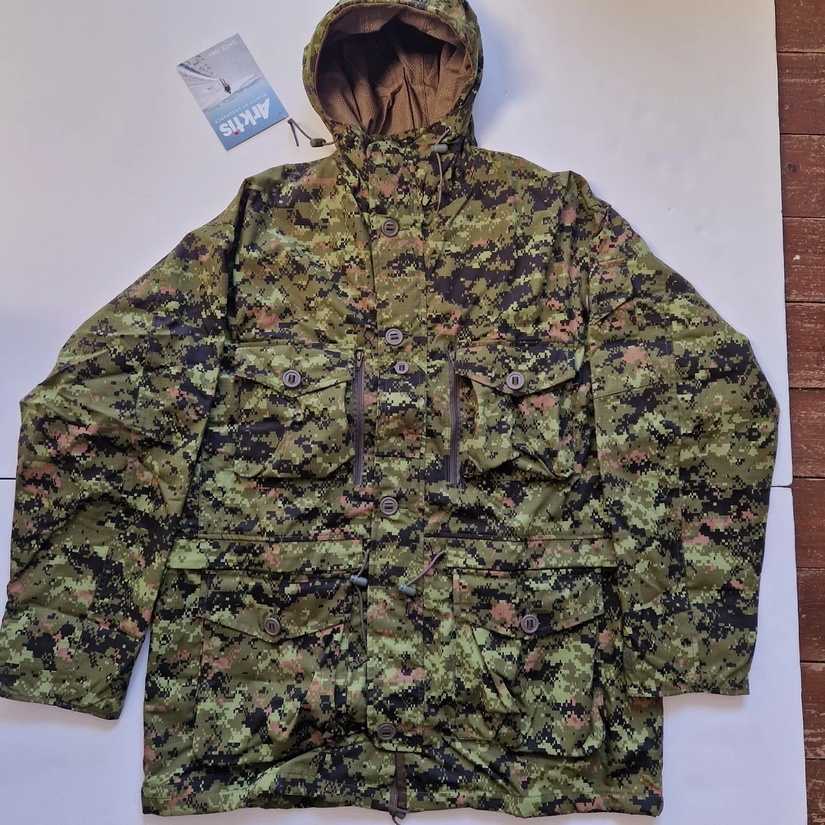 個人装備 Arktis Mountain Smock Black (S) Perfectly sun-faded black Arktis Combat Smock made from hardy 50