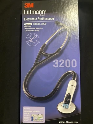 3M Littmann 3200 Electronic Stethoscope, On-Board Recording, Bluetooth - image 1 of 4
