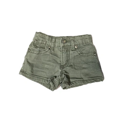 Pantalones Cortos Guess Denim Verde Oliva Niñas 2 T Foto 1 de 3