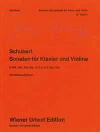 Sonatas For Violin & Piano Franz Schubert Book [Softcover] Violin and Piano Wien - Image 1 of 3