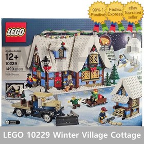 LEGO 10229 Winter Village Cottage 1490pcs/ Brand New Sealed Package