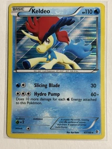 Keldeo 47/149 - Black & White Boundaries Crossed Holo Rare Pokemon Card - Picture 1 of 2