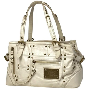 Louis Vuitton Rivet Shoulder Bag Handbag Ecru M95345 #BS2615 - Picture 1 of 9