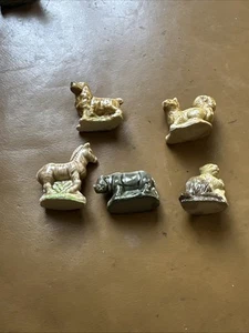 Bin Vintage (5 Stück) Wade Whimsies Figuren Miniaturen - Bild 1 von 11