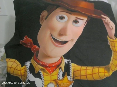 New Toy Story Woody 18 x 18 Super Soft Throw Pillow W/Christmas Gift Bag - Image 1 of 4