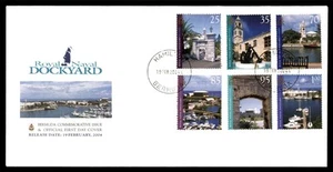 MayfairStamps Bermuda FDC 2004 Royal Naval Dockyard Combo First Day Cover aas_90 - Picture 1 of 2