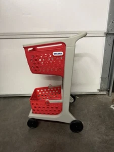 Little Tikes Shop 'N Learn Shopping Cart Rolling Wheels Removable Bottom Basket - Picture 1 of 11