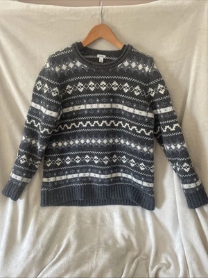 Suéter para hombre L. L. Bean XL 100 % lana de cordero Foto 1 de 4