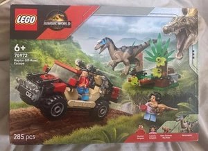 LEGO Jurassic World Raptor Off-Road Escape Dino Set 76972 - Imagen 1 de 8