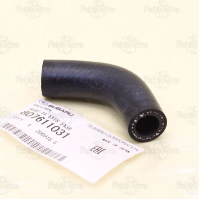 New  Genuine Subaru LEGACY WRX IMPREZA FORESTER Black Oil Cooler Hose  807611031 - Image 1 of 4