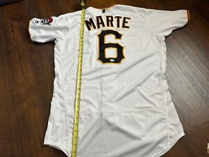 Starling Marte Pittsburgh Pirates Signed Autograph Jersey MLB Coa Please Read