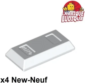 Lego 4x Minifiguren Utensil Goldbarren Bar Goldbarren weiß/white 99563 NEU - Bild 1 von 1