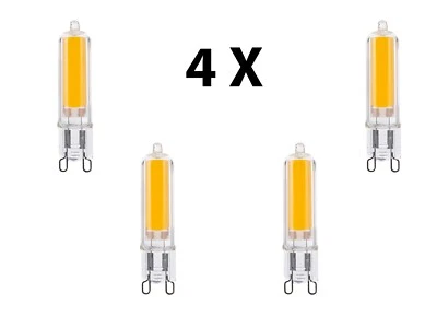 G9 LED Bulb 4W Light Bulbs True Replace For Halogen Light Capsule ES Lamp 4Pcs - Image 1 of 4