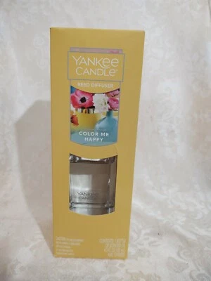 Juego difusor Yankee Candle Color Me Happy Reed - NUEVO Foto 1 de 4