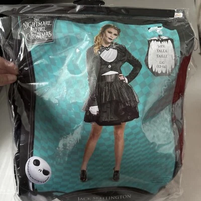 Disfraz Tutú Jack Skellington Adulto Disfraz Halloween Disney Mujer Talla Grande Foto 1 de 4