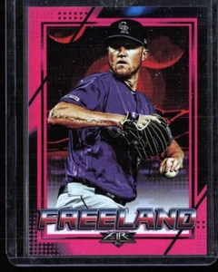 2020 Topps Fire Fuscia Flame /25  #19 Kyle Freeland Rockies - Picture 1 of 2