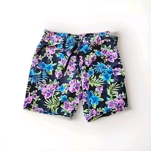 New Kanu Surf Blue/Pink/Purple "Katya" Board Shorts Misses Sz 14 Style 4494 - Picture 1 of 12