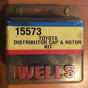KIT DE TAPA Y ROTOR DISTRIBUIDOR TOYOTA WELLS 15573 - Imagen 1 de 3