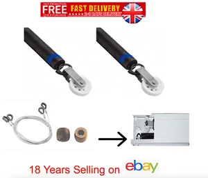 GARADOR GARAGE DOOR SPRINGS CABLES ROLLER WHEELS REPAIR KIT MK3C PN57 SPRING BOX - Picture 1 of 15
