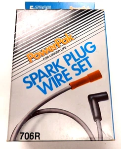 E-TRON 706R SPARK PLUG WIRE SET, Fits Various 1987-1994 GM 2.8L, 3.1L V6 - Foto 1 di 2