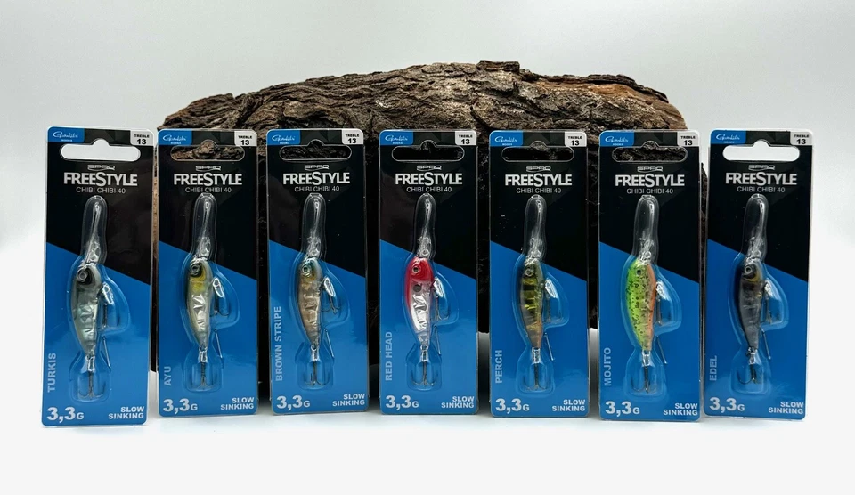 Spro Freestyle Chibi Chibi 3,3g 4cm 8 Farben - Twitchbait Hardbait Wobbler DA - Bild 1 von 1
