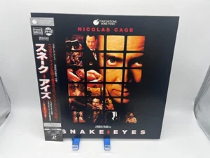 "Snake Eyes" Japanese PILF-2761 Laserdisc LD - with Obi - Picture 1 of 3