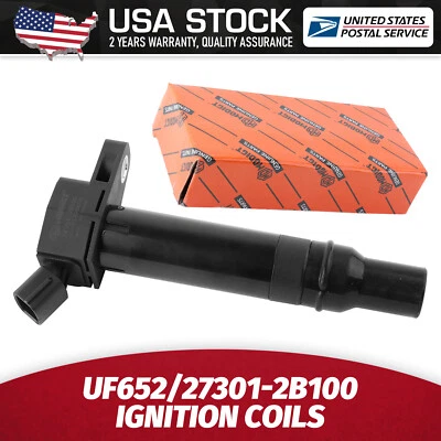 Bobinas de encendido duraderas OEM UF652/27301-2B100 1 pieza para Kia Rio 1,6 L L4 2012-2019 Foto 1 de 4